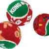 Kong Kerst Squeakair Balls M 6 St 2 Kong Kerst Squeakair Balls M 6 St -Producten Voor Huisdieren 0202019 los