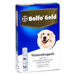 Bolfo Gold 250 Hond 2 Pipetten