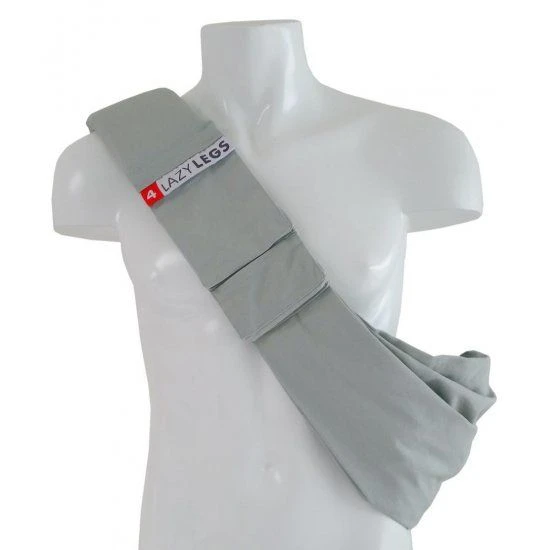 4LazyLegs Hondendraagtas Canvas Grijs XS 5 4LazyLegs Hondendraagtas Canvas Grijs XS - Afbeelding 3