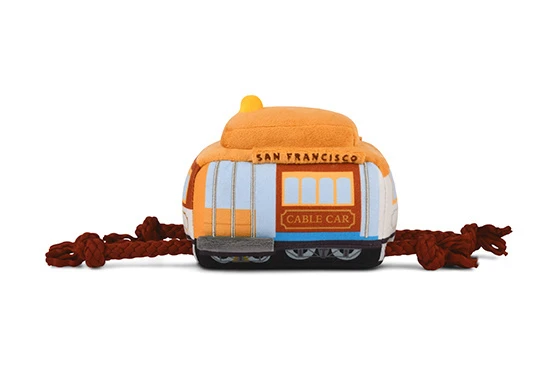 P.L.A.Y. Hondenspeelgoed Canine Commute - San Pup-Cisco Cable Car 6 P.L.A.Y. Hondenspeelgoed Canine Commute - San Pup-Cisco Cable Car - Afbeelding 4