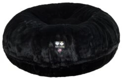 Bessie And Barnie Hondenmand Bagel Short Shag Black Panther -Producten Voor Huisdieren image 1618
