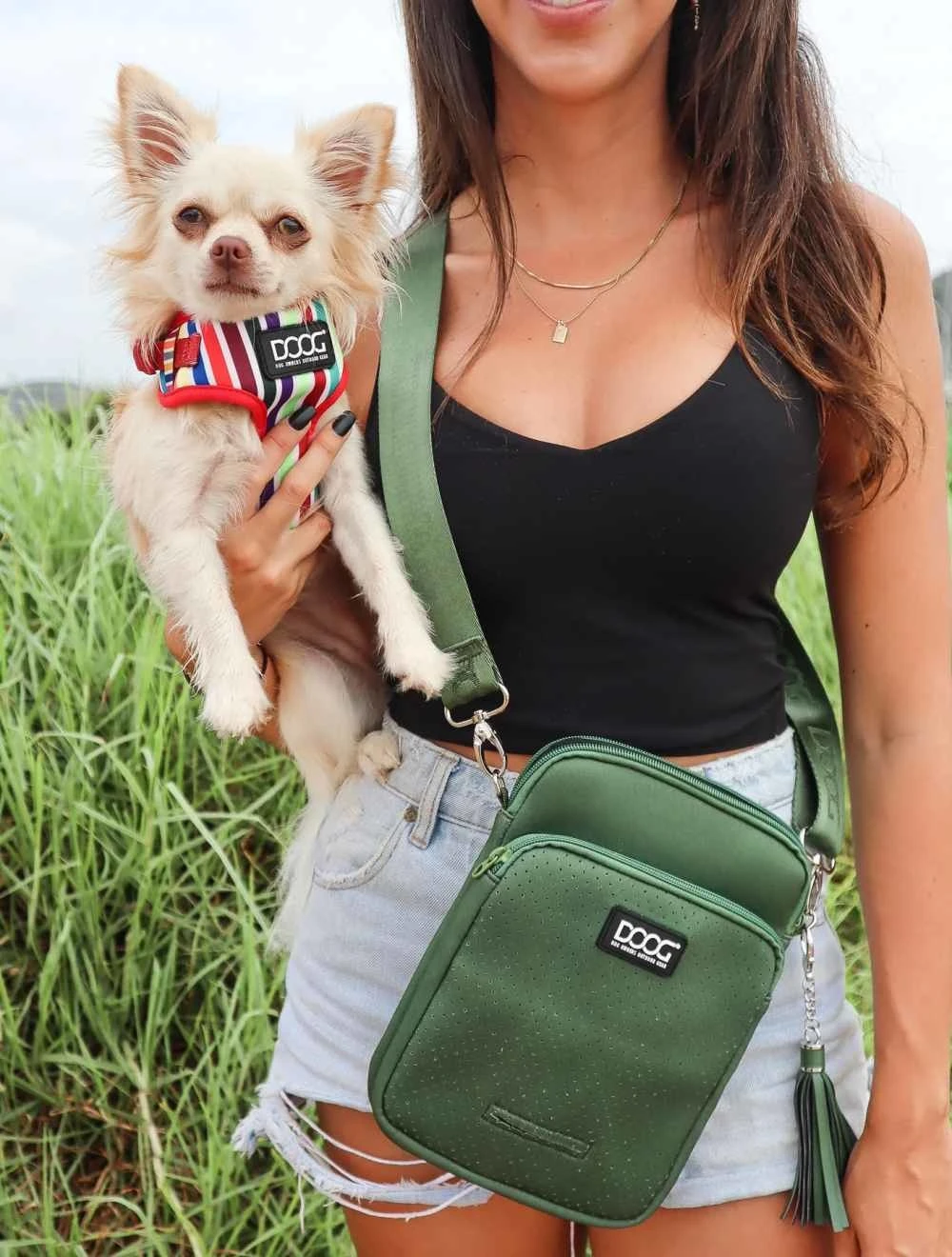 DOOG Cross Body Tas Walkie Bag Neosport Groen 5 DOOG Cross Body Tas Walkie Bag Neosport Groen - Afbeelding 3